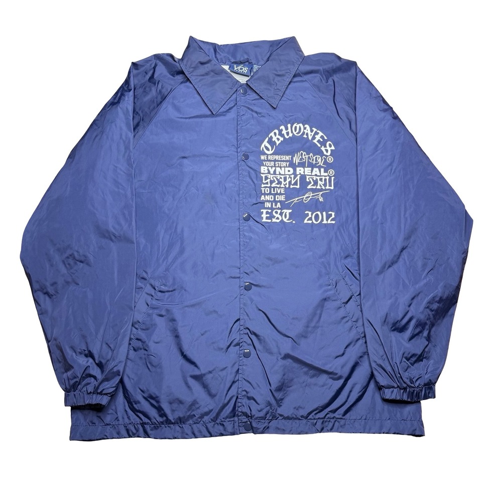 Truones Beynd Real blue nylon jacket